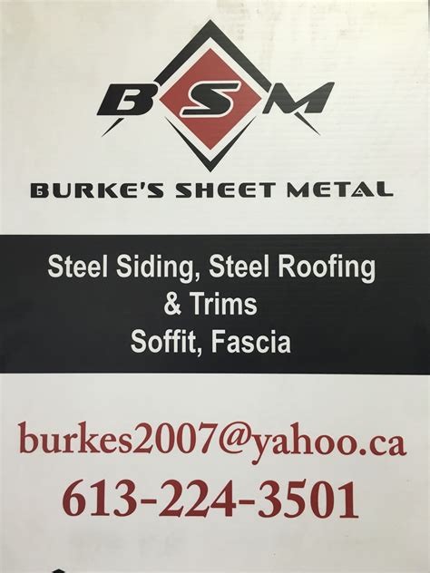 burke's sheet metal ottawa|burke's sheet metal roofing.